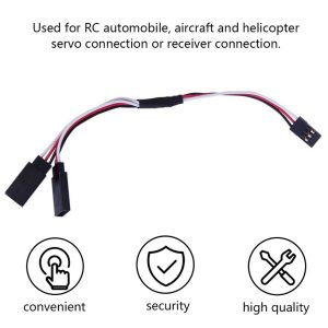 150mm Servo RC Y Style Male to Female JR Wire Line Cord Extension Lead Cable connector 150 mm