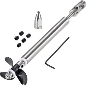 4mm Drive Shaft, L130mm Shaft, L80mm Sleeve, D36mm Propeller, Fit for 3mm Motor Shaft