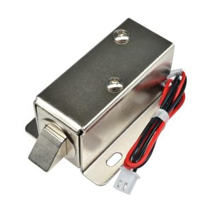 DC12V 0.6A Electric Solenoid Lock Tongue Upward Assembly for Door Cabinet Drawer