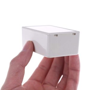 70X45X30mm White Plastic Waterproof Cover Project Electronic Instrument Case Enclosure Box