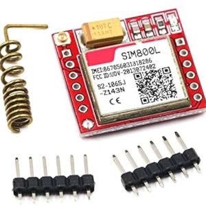Smallest SIM800L GPRS GSM Module Micro SIM Card Core Board Quad-Band with Antenna TTL Serial Port 37V-42V