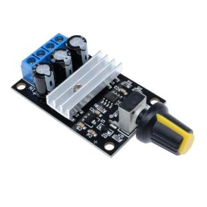 DC 6V 12V 24V 28VDC 3A 80W PWM Motor Speed Controller Regulator Adjustable Variable Speed Control With Potentiometer Switch