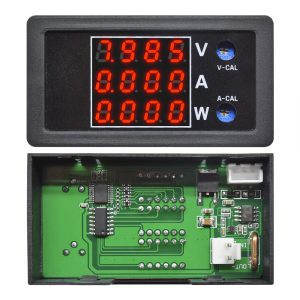 DC 0-100V 10A 1000W 0.28" LCD 4 Digital Voltmeter Ammeter Wattmeter High Precision Voltage Current Power Meter Tester Detector