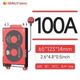 DALY Smart BMS LiFePo4 15S 48V 100A with Programmable Bluetooth Module