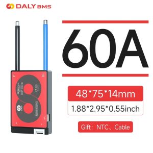 DALY HARDWARE BMS with NTC Lifepo4 48V 16S 60A LFP