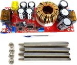 1500W 30A DC-DC Step Up Boost Converter 10-60V to 12-90V Current Power Supply Module +Fan