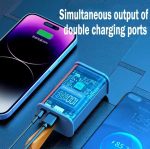 DIY Portable Power Bank Box 21700 Battery Charger PD22.5W Fast Charging 10000mAh Polymer Battery Case for On-the-Go Charging