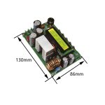 DC-DC Boost Converter 800W 12A Step UP Power Supply Module 10V-65V to 12V-120V Voltage Regulator Solar MPPT Charging LCD1602
