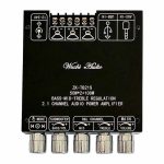 ZK-TB21S Bluetooth 5.1 Subwoofer Amplifier Board 50WX2+100W 2.1 Channel AMP