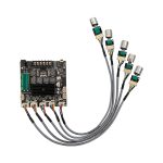 ZK-TB21F TPA3116D2 BT 5.0 Subwoofer Amplifier Board 50WX2+100W 2.1 Channel Power Audio Stereo Amplifier for subwoofer