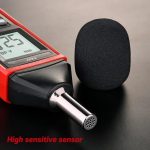 TA8151 Digital Sound Level Meter Noise Meter Decibel Tester 30-130dB Digital Noise Tester,1.5dB Accuracy Backlight Display