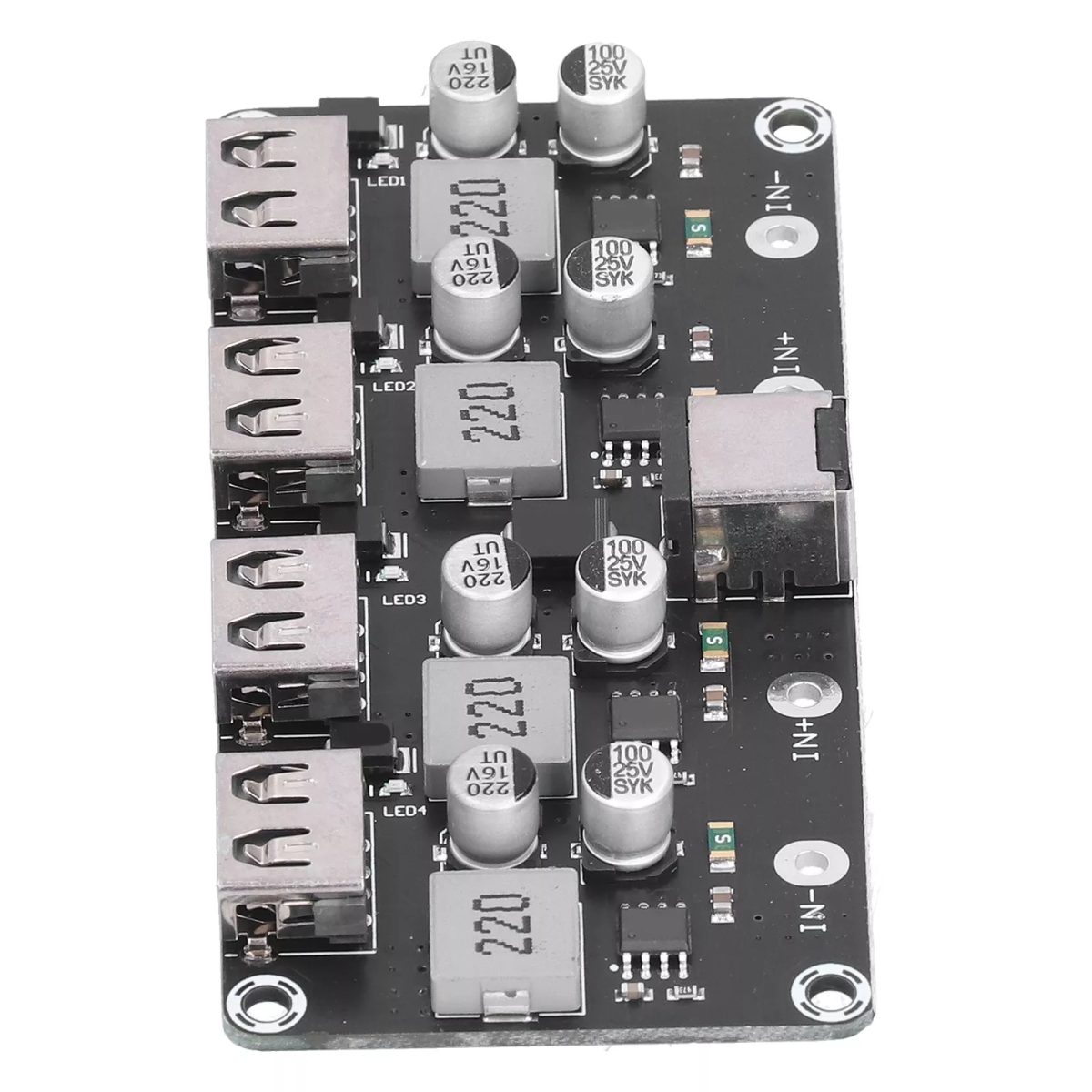 DC Converter Module Auto Adjust 4‑Way DC Charging Module For Solar
