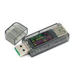 5A USB tester color screen Voltage ammeter power capacity fast charge protocol charger charging treasure