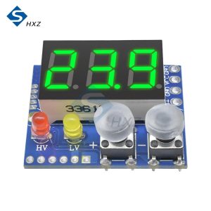 DC 0-99.9V Digital Display LED Buzzer Alarm Voltmeter Voltage Meter Lipo Voltage LED Indicator for RC Car Boat Battery