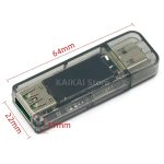 5A USB tester color screen Voltage ammeter power capacity fast charge protocol charger charging treasure - Image 2