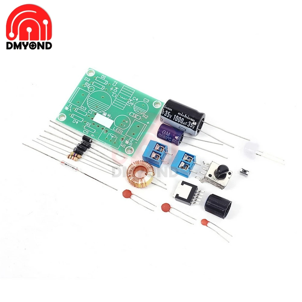 2 DIY Kit LM2596 Adjustable Voltage Stabilizer - Image 3