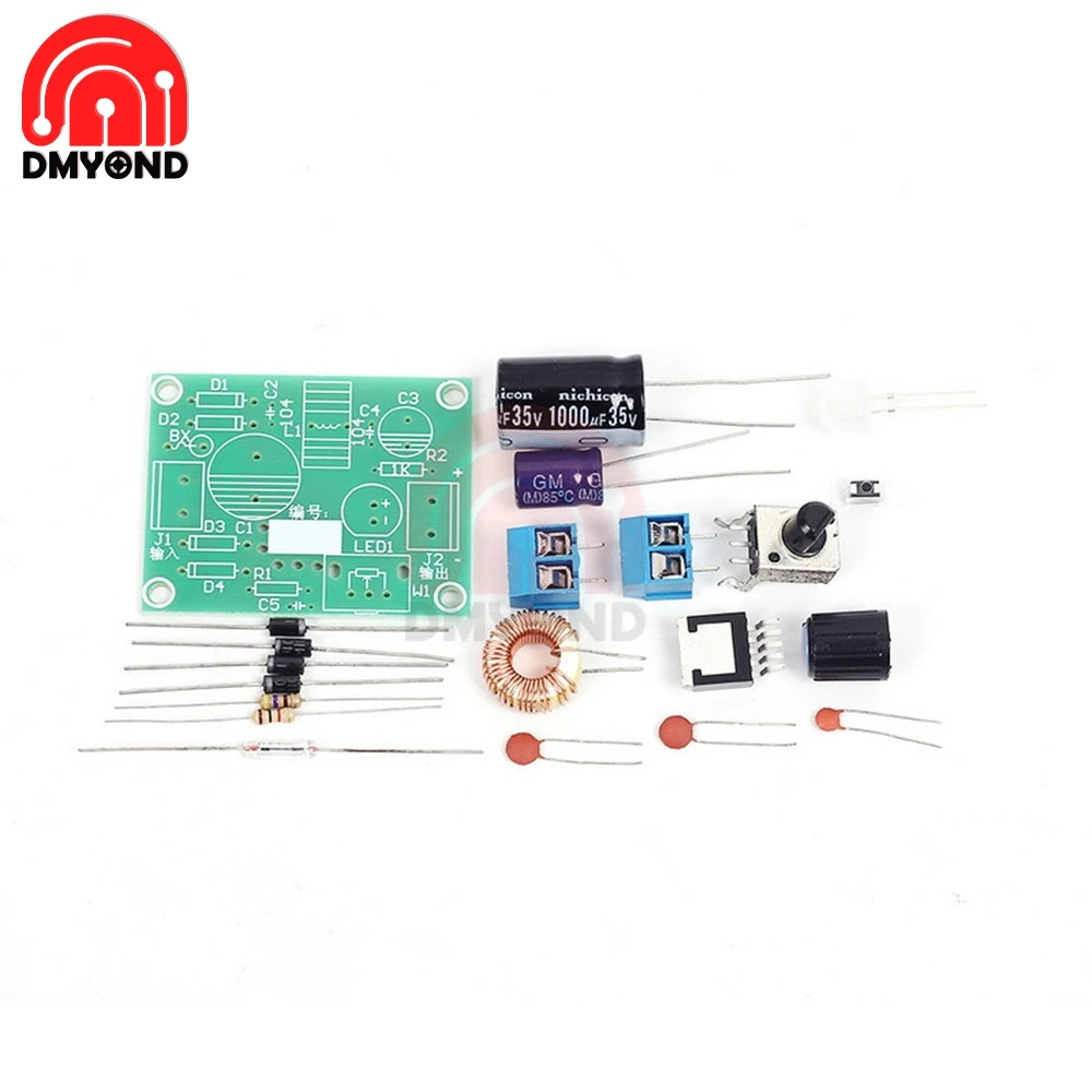 3 DIY Kit LM2596 Adjustable Voltage Stabilizer - Image 4
