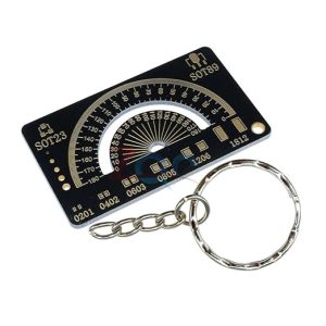 4CM Multifunctional PCB Ruler – Engineering Reference Tool for Electronics