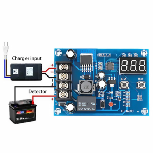 XH-M603 Charge Control Module 12-24V Storage Lithium Battery Charger Control Switch Protection Board With LED Display NEW