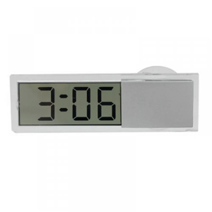 User-friendly Car LCD clock Stylish High-definition Portable Electronic timer Wide display Slim design New car display for Automotive use Car enthusiasts Travel accessories Car interior decoration