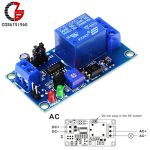 12V Relays with Adjustable Delay - 1 Hour - NO-NC Adjustable