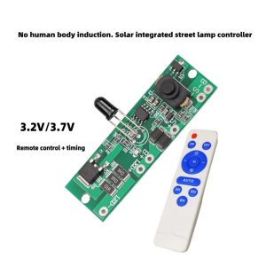 3.2V/3.7V integrated solar street light controller remote control without battery