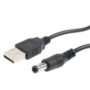 USB to DC 5.5*2.1mm Power Supply Cable for Router 5V to 12V USB Barrel Jack Charging Converter Adapter Cable male to female