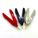1pcs copper clip LCR-Plated Copper Alligator Clip Kelvin Four Clip Duckbill Clips