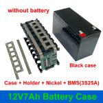 12V 7Ah Battery Case 18650 3x7 Holder 3S25A 3.6V BMS for DIY 12V7Ah Box 12V 12.8V 8Ah 12Ah Lithium LiFePO4 for Energy Storage - Image 3