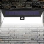 3 Modes Solar LED Outdoor Wall Light 118led Solar Wall Mount Lights Outdoor Wall Light Outdoor Solar for Garden