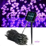 200 Led Solar Garland String Fairy Lights Outdoor 22M Solar Powered Lamp for Garden Decoration 3 Mode Holiday Xmas Wedding Party