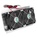 120W Dual-core Semiconductor Refrigeration Peltier Cooler Air Cooling Radiator DIY Mini Fridge Cooling System Cooling Equipment