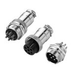 GX20-2/3/4/5/6/7/8/10/12/14 pin aviation plug wire fixed socket and portable socket connector pair - Image 2