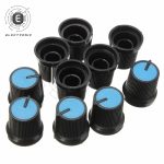 10pcs/lot WH148 potentiometer knob cap AG2 plastic knob diameter 6mm knob plum handle