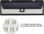 3 Modes Solar LED Outdoor Wall Light 118led Solar Wall Mount Lights Outdoor Wall Light Outdoor Solar for Garden - Image 2