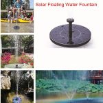 Large 16cm Solar Fountain Outdoor Solar Water Fountain Garden Pool Pond Solar Panel Garden Decoration Water Pump - Image 2