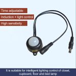 DC 5-24V PIR Infrared Motion Human Body Sensor Detector USB Interface 5.5 DC Plug Mini Corridor Cabinet Underbed LED Light Switch - Image 2