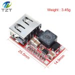 1PCS OK 6-24V 12V/24V to 5V 3A Car USB Charger Module DC Buck Step Down Converter 12v 5v Power Supply Module
