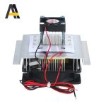 DC 12V 60W Thermoelectric Peltier Refrigeration Aluminum Cooler Semiconductor Air Conditioner Cooling System with Cooling Fan - Image 3