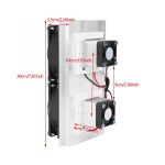 120W Dual-core Semiconductor Refrigeration Peltier Cooler Air Cooling Radiator DIY Mini Fridge Cooling System Cooling Equipment - Image 2