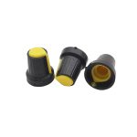 5pcs WH148 Potentiometer Knob Cap 6mm Knurled Shaft Dia Potentiometer Rotating Cone Caps 5x17mm AG2 Control Switches Cap Knobs - Image 2