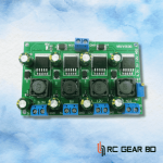 3A 4CH 4.5-30V to 3.3V 5V 12V DC DC Step Down Buck Converter Module LM2596 AMS1117 7805 7812 MP2307 MP1584