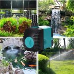 3W 6W 10W 15W 25W  Aquarium Water Pump Fish Tank Pond Submersible Bottom Suction Filter Pump for Garden Fountain AC 220V-240V - Image 3