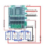 Protection board for Lifepo4 lithium iron phosphate battery BMS 4 cells 12V 30A with balanced balance 4*3.2V 12.8V - Image 4