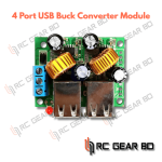 A5268 4-Port USB Power Supply buck  Converter Board Module DC 12V 24V 40V to 5V 5A for MP3/MP4 Phone Car Computer - Image 2