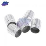 10 pcs/set Control Rotary Knob Knob Cap Potentiometer Knob Diaphragm Aluminum Cover Knurled Shaft Potentiometer 15x16.5mm - Image 3