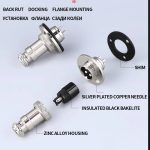 GX20-2/3/4/5/6/7/8/10/12/14 pin aviation plug wire fixed socket and portable socket connector pair - Image 5