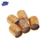 10 pcs/set Control Rotary Knob Knob Cap Potentiometer Knob Diaphragm Aluminum Cover Knurled Shaft Potentiometer 15x16.5mm - Image 2