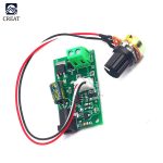 Micro PWM DC Motor Speed Controller Governor 6V 12V 24V General 3A Small Speed Control Board with Potentiometer - Image 3