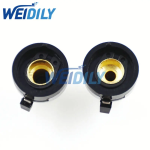 1pcs 4mm WXD3-13 WXD3-12 potentiometer precision dial knob lockable hat multi-turn potentiometer knob cap - Image 2